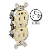 Leviton 8200-IG Insolated Ground Duplex Receptacle